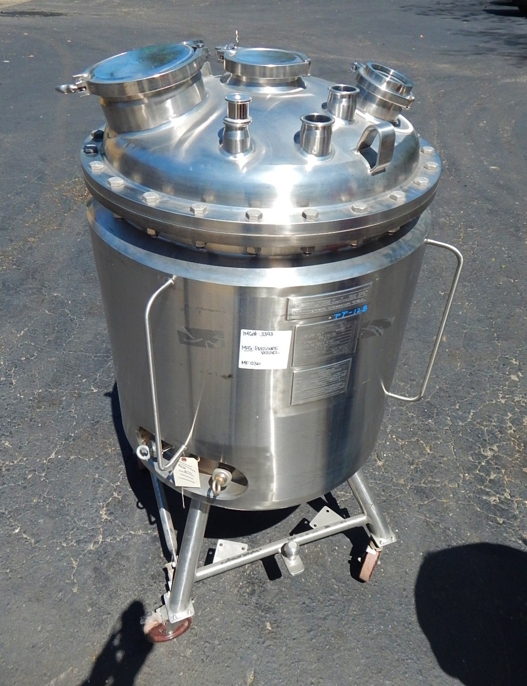 Mueller 300 Liter 300 Liter Model F Stainless Steel Tank Champion