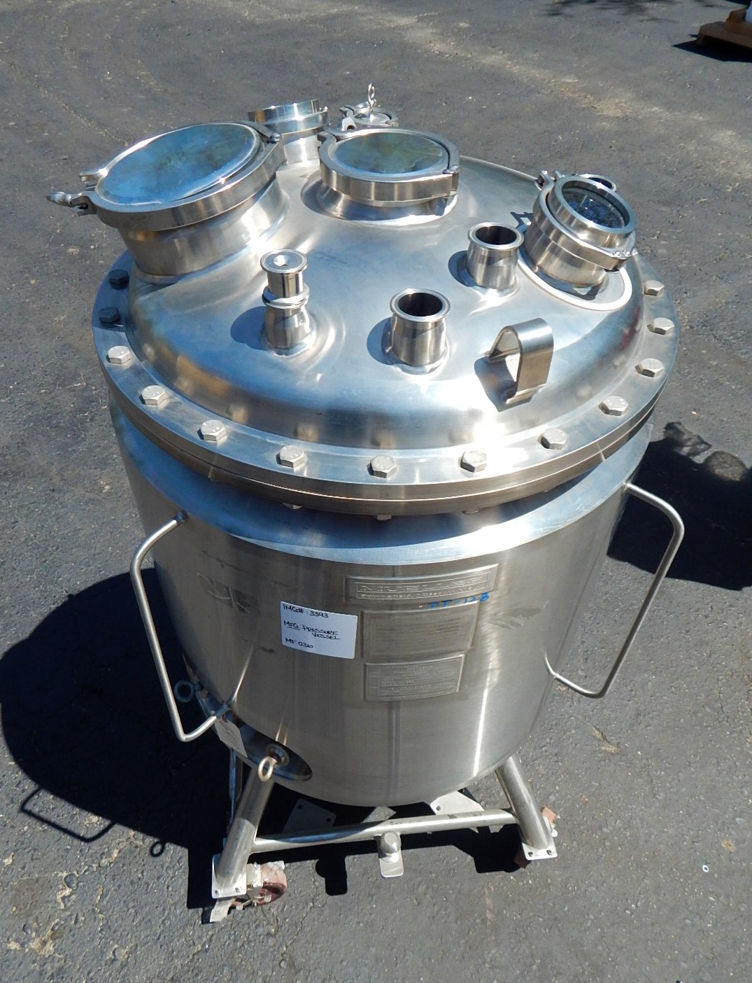 Mueller 300 Liter 300 Liter Model F Stainless Steel Tank Champion