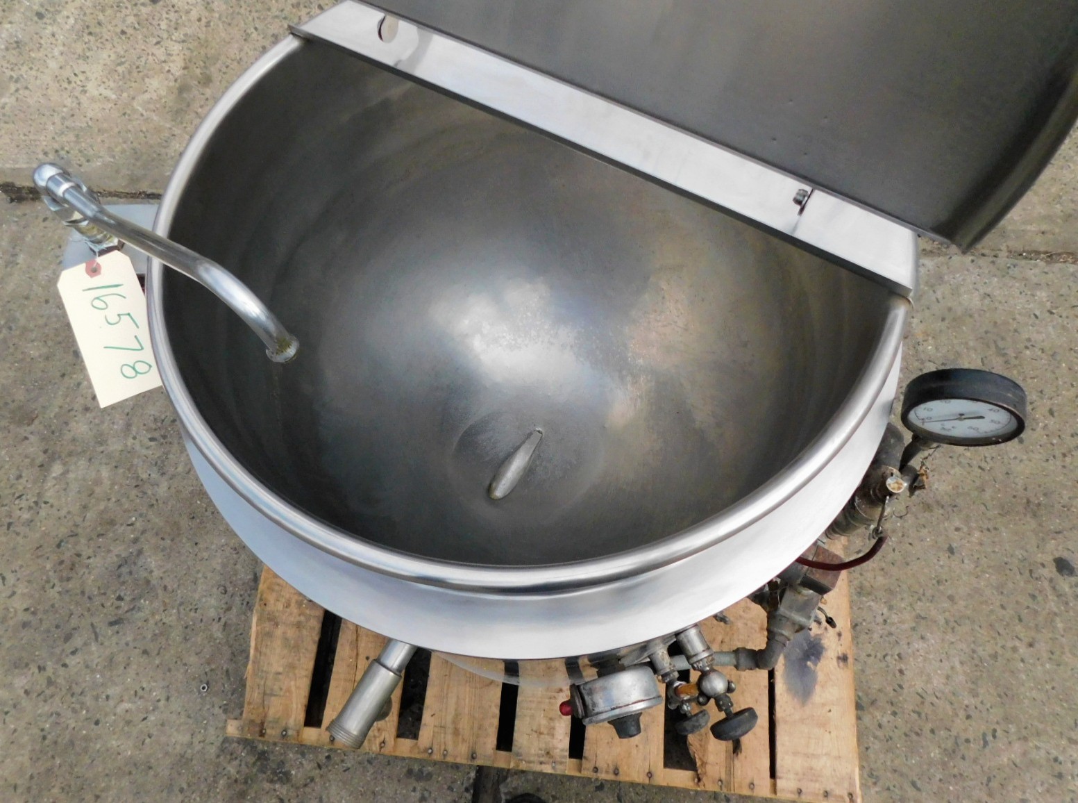 B.h. Hubert 30 Gal Electric Kettle 30 Gallon Open Top Kettles