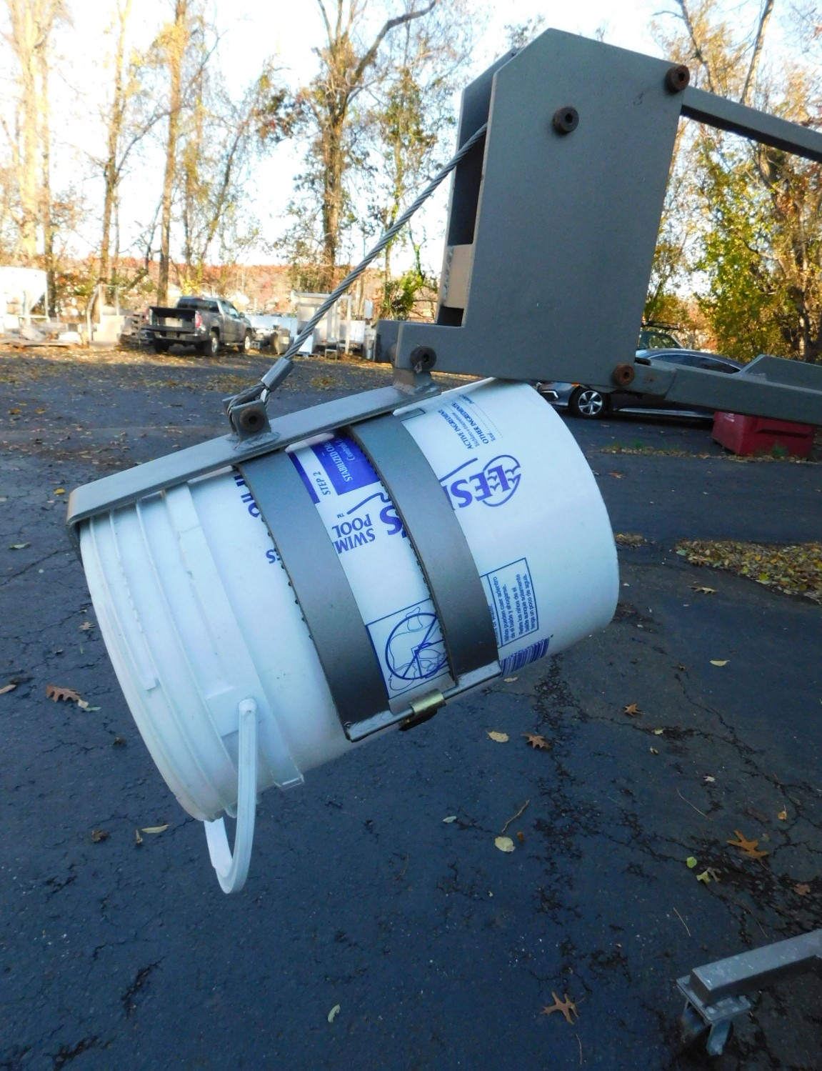 Drum Runner Pail Lift 3600 Material Handle Champion Trading