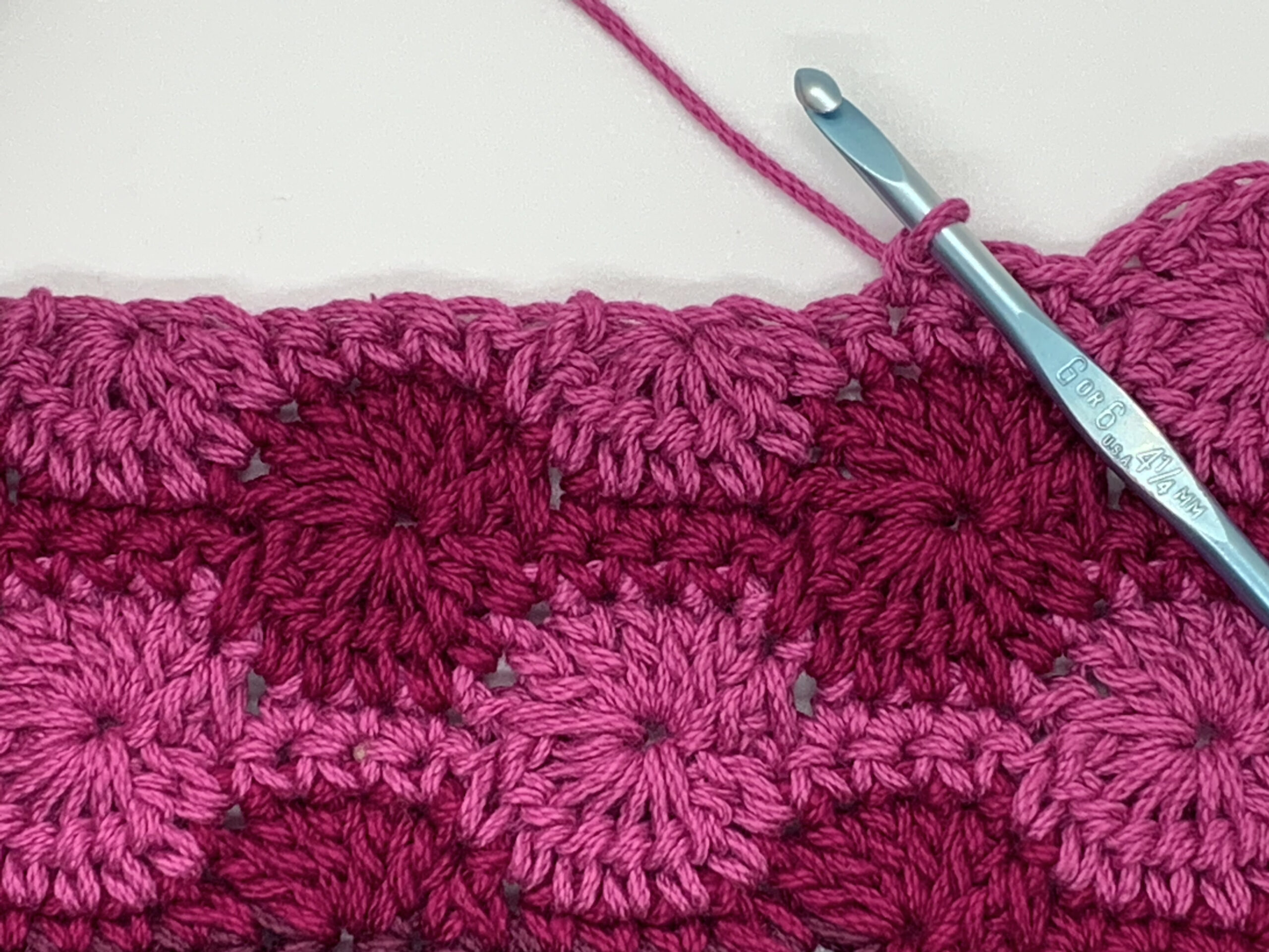 A New Way to Crochet the Catherine Wheel Stitch Change Path Crochet
