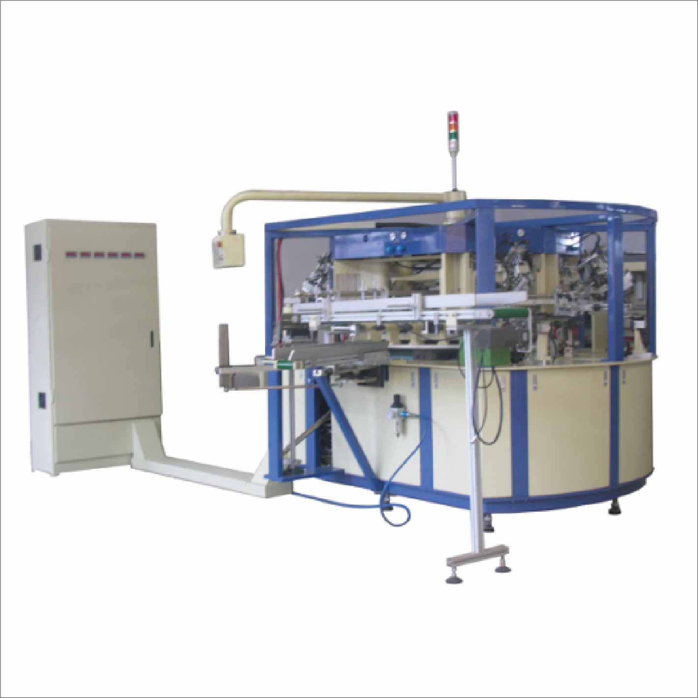 Automatic 5 colors Rotary Screen Printing Machine Changs Machinery