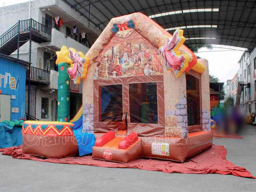 Nativity of Jesus Inflatable Combo Channal Inflatables