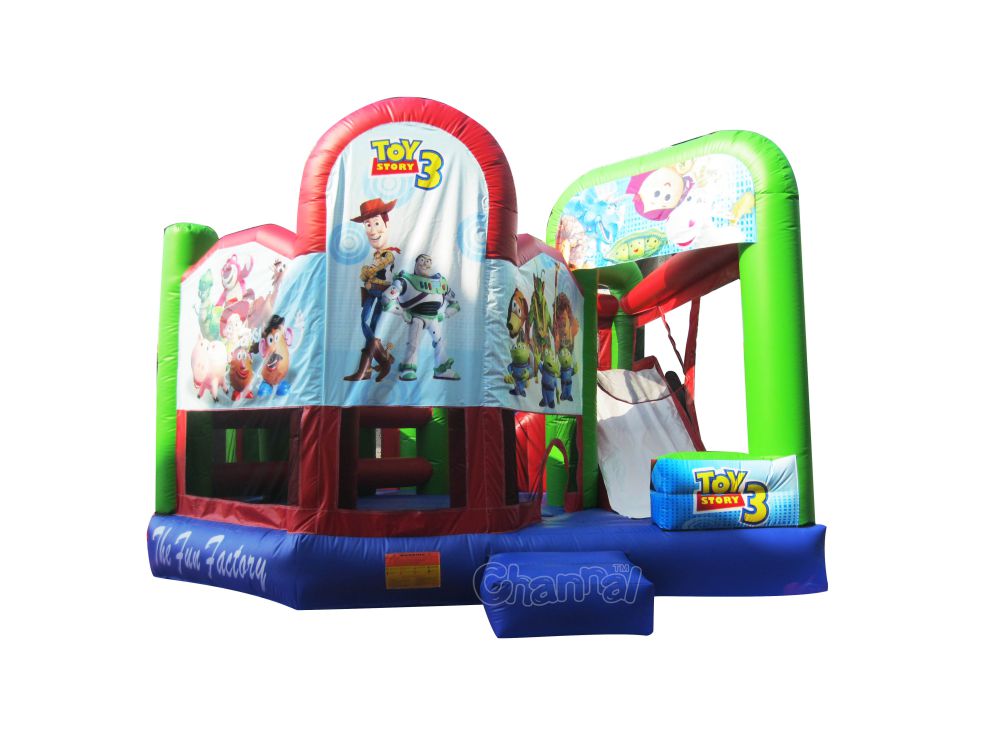 Toy Story 3 5 in 1 Inflatable Combo Channal Inflatables