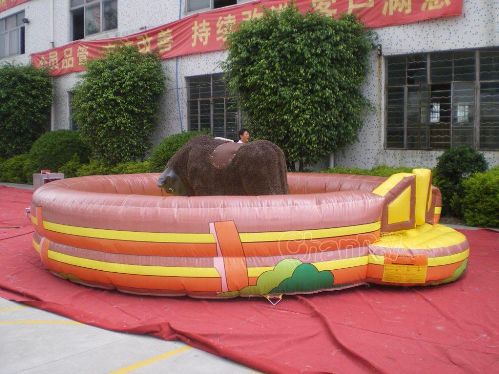 Inflatable Electric Bull Riding For Sale Channal Inflatables