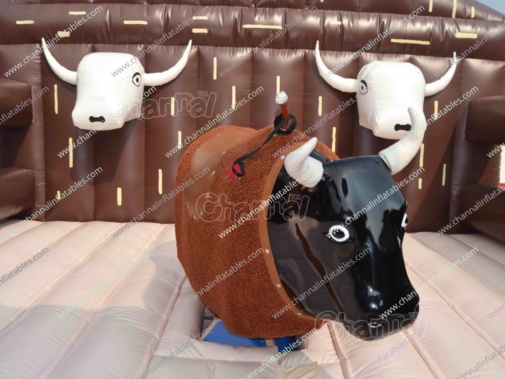 Inflatable Rodeo Bull For Sale Channal Inflatables