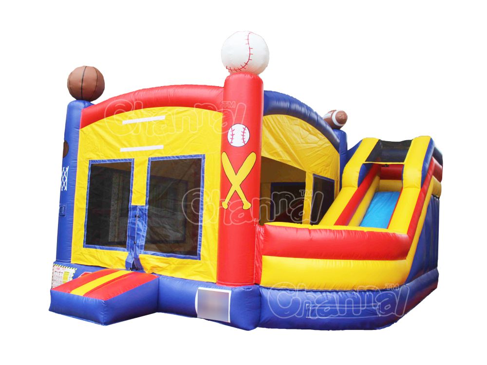 Sports Games Inflatable Combo Channal Inflatables