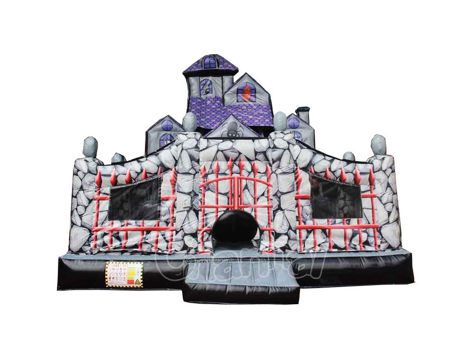 Haunted House Inflatable Slide Channal Inflatables