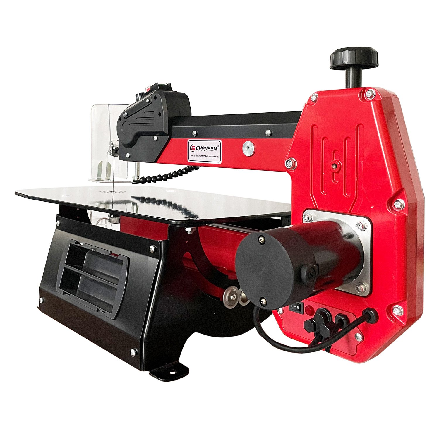 Item CSS18A 18" Variable Speed Tilting Arm Scroll Saw Chansen