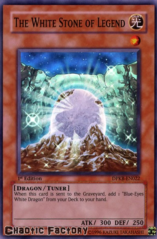 The White Stone of Legend DPKBEN022 Super Rare 1st Edition NM