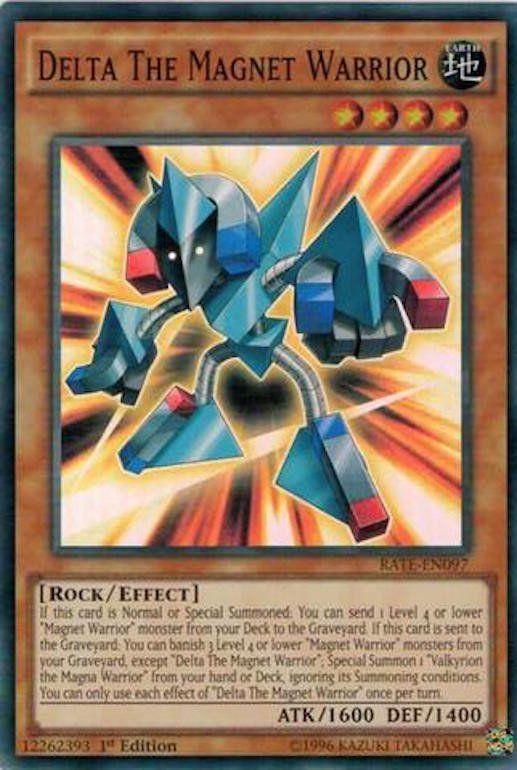 YUGIOH Delta The Warrior RATEEN097 Super Rare 1st Edition IN HAND!