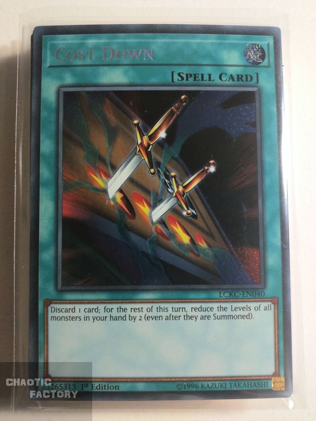 LCKCEN040 Cost Down Secret Rare 1st Edition