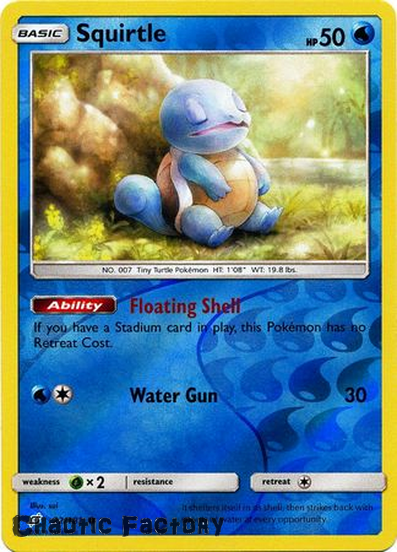 Squirtle 22/181 Common Reverse Holo