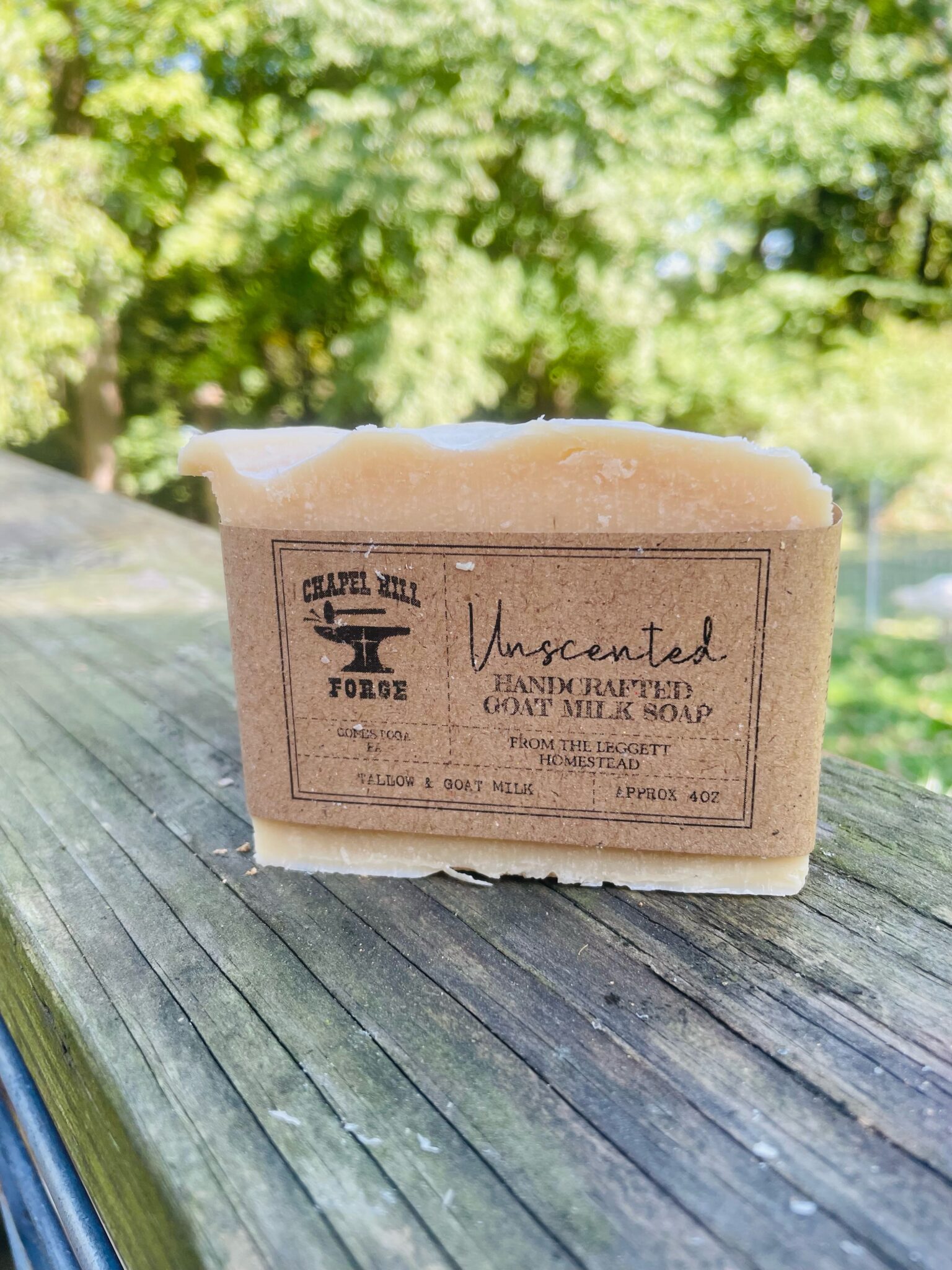 Goat Milk Tallow Soap Unscented Eczema Soap Chapel Hill