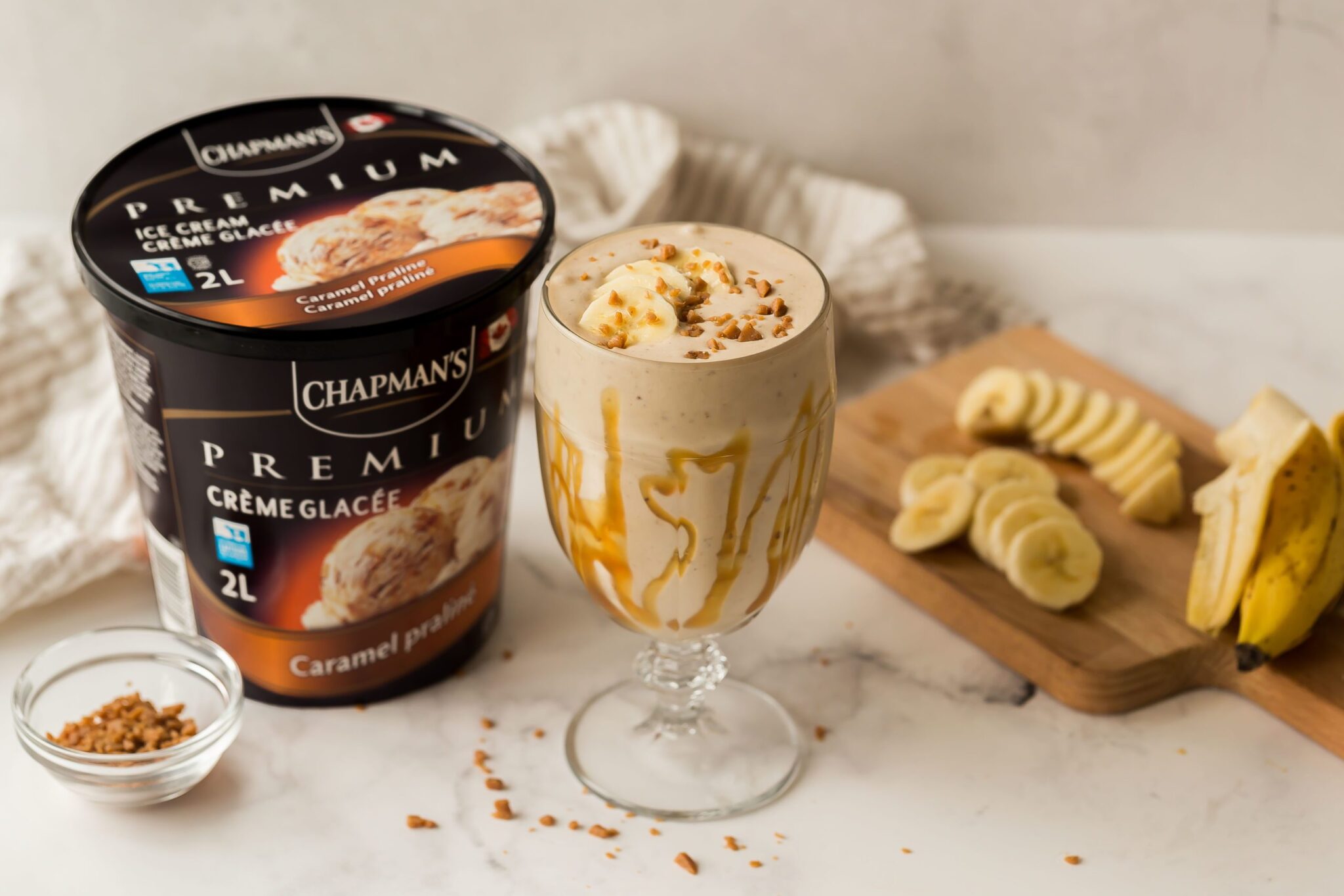 Banoffee Coffee Milkshake Chapman's Ice Cream