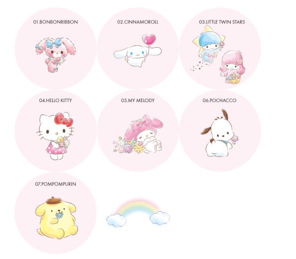 Momotani Juntenkan, madetoorder cosmetics in collaboration with Sanrio Characters on sale
