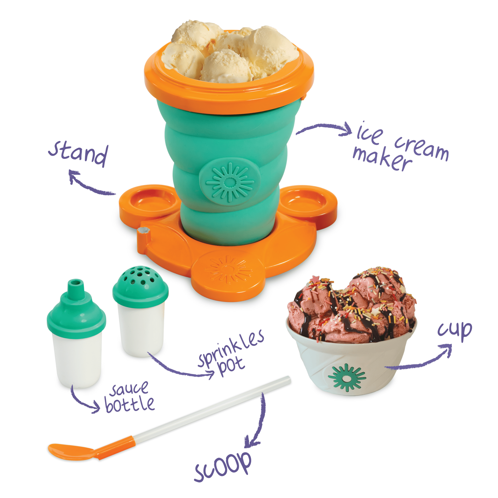 Chill Factor Ice Cream Maker Toys from Character