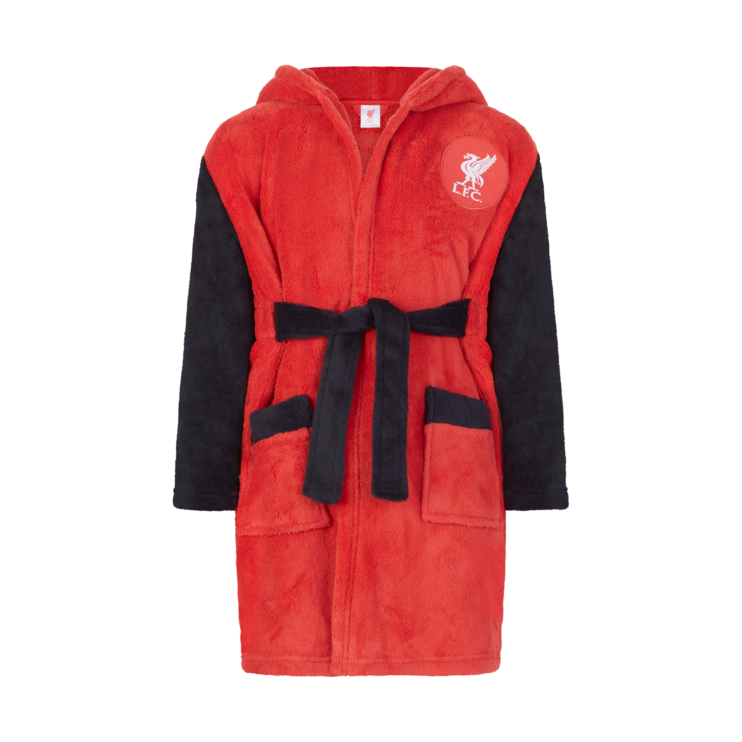 Liverpool F.C Kids Hooded Dressing Gown Night Robe Characterville