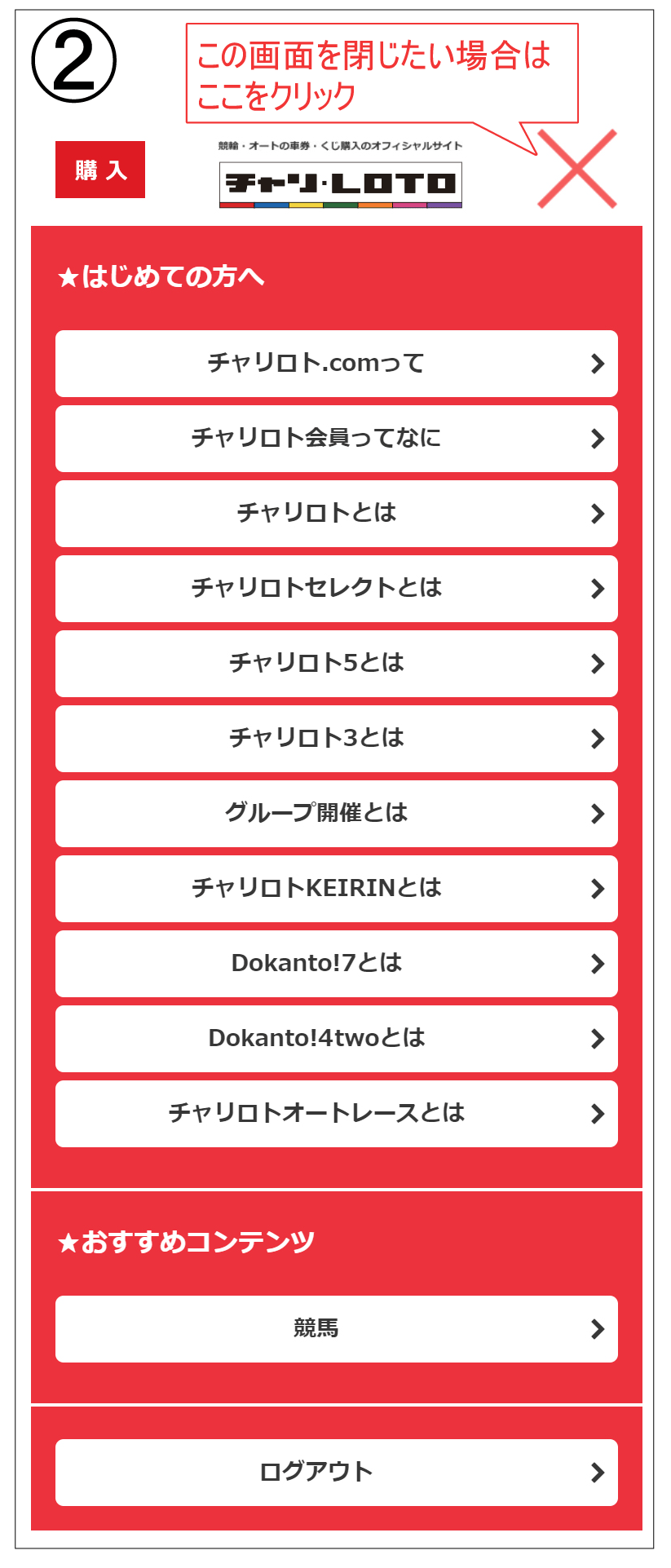 チャリロト｜利用ガイド