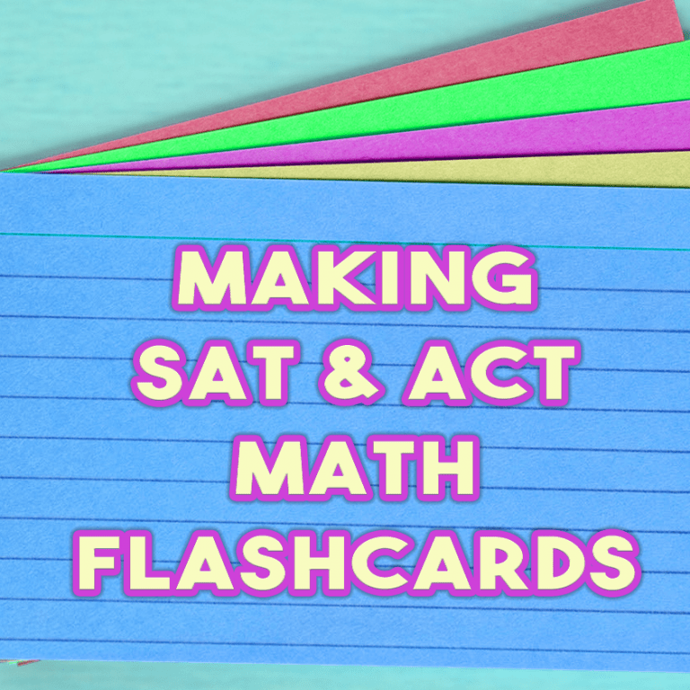 Making SAT & ACT Math Flashcards Chariot Learning