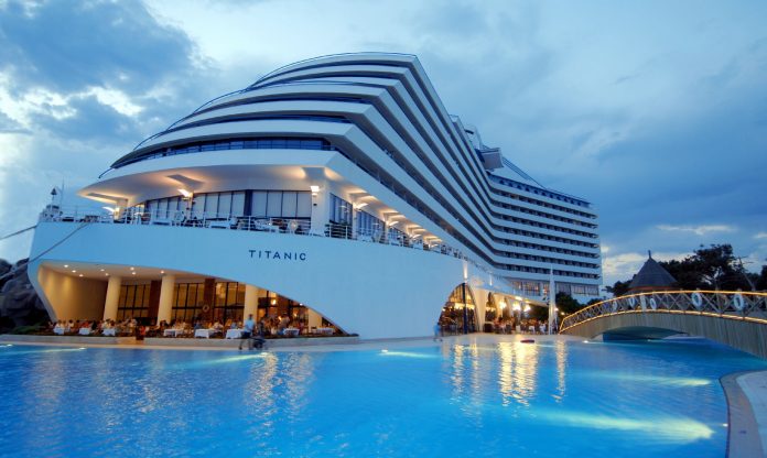 The Famous Titanic Ship Theme Hotel in Turkey