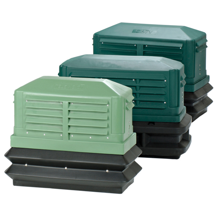 B04 Series NonLouvered Vertical Broadband Pedestals