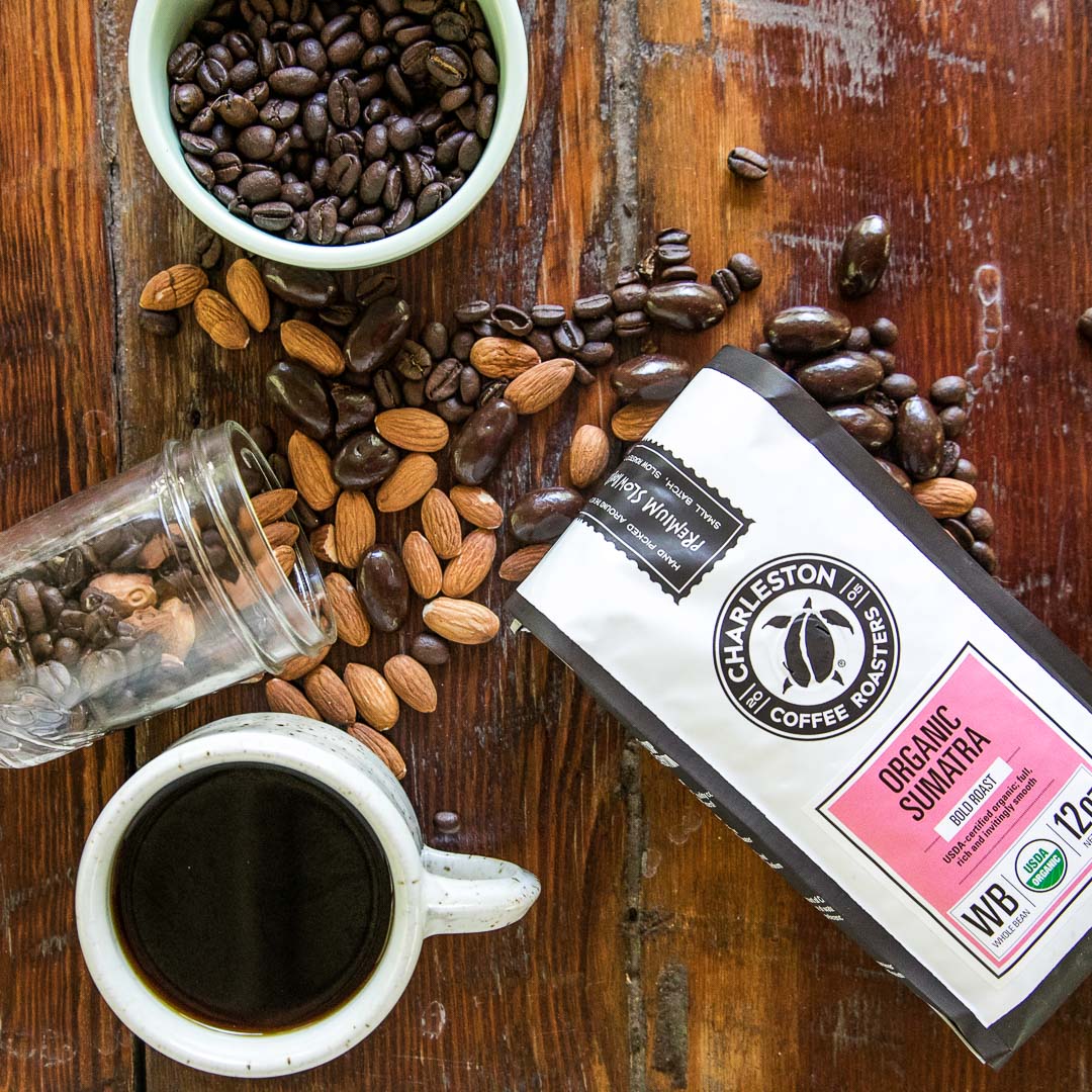 Single Origin Organic Sumatra Charleston Coffee Roasters