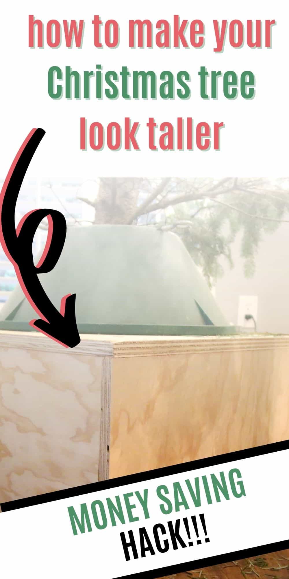 Christmas Tree Hack How to make your Christmas tree look taller