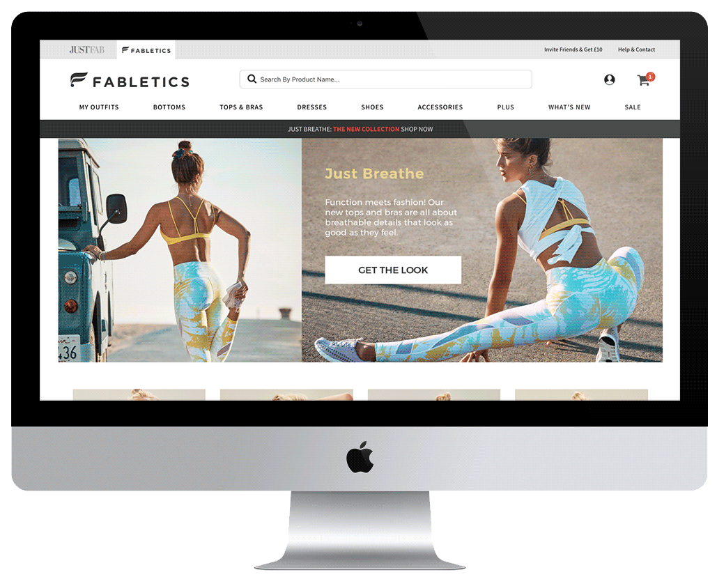 Fabletics Charlie Baxter Design