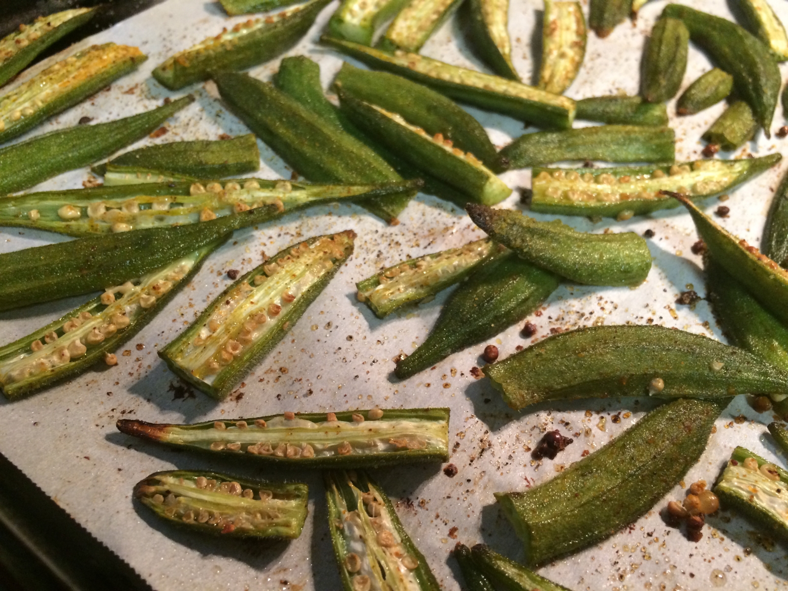 Roasted Okra Charlotte Magazine