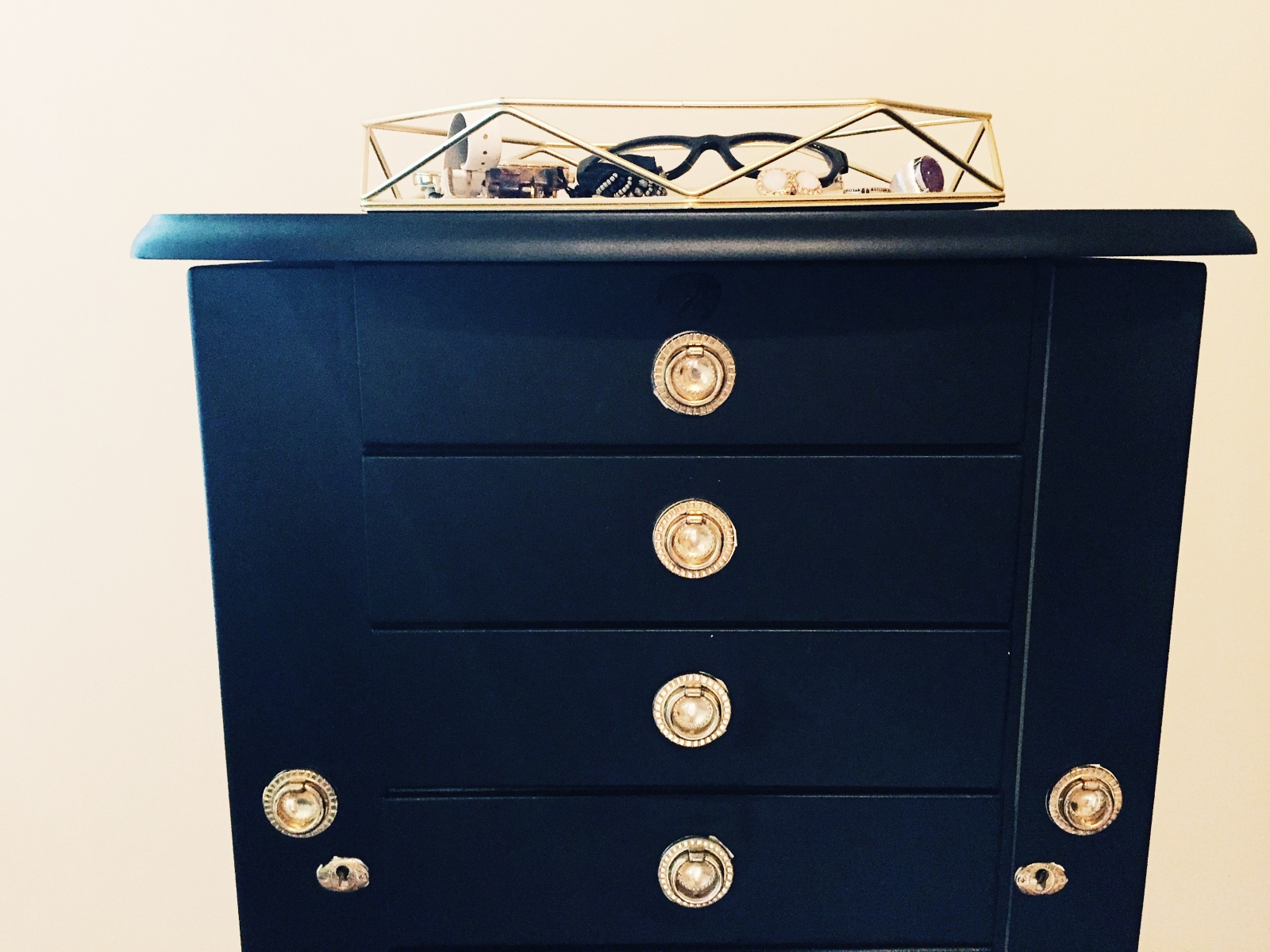 StepbyStep Refinishing a Jewelry Armoire Charlotte Magazine