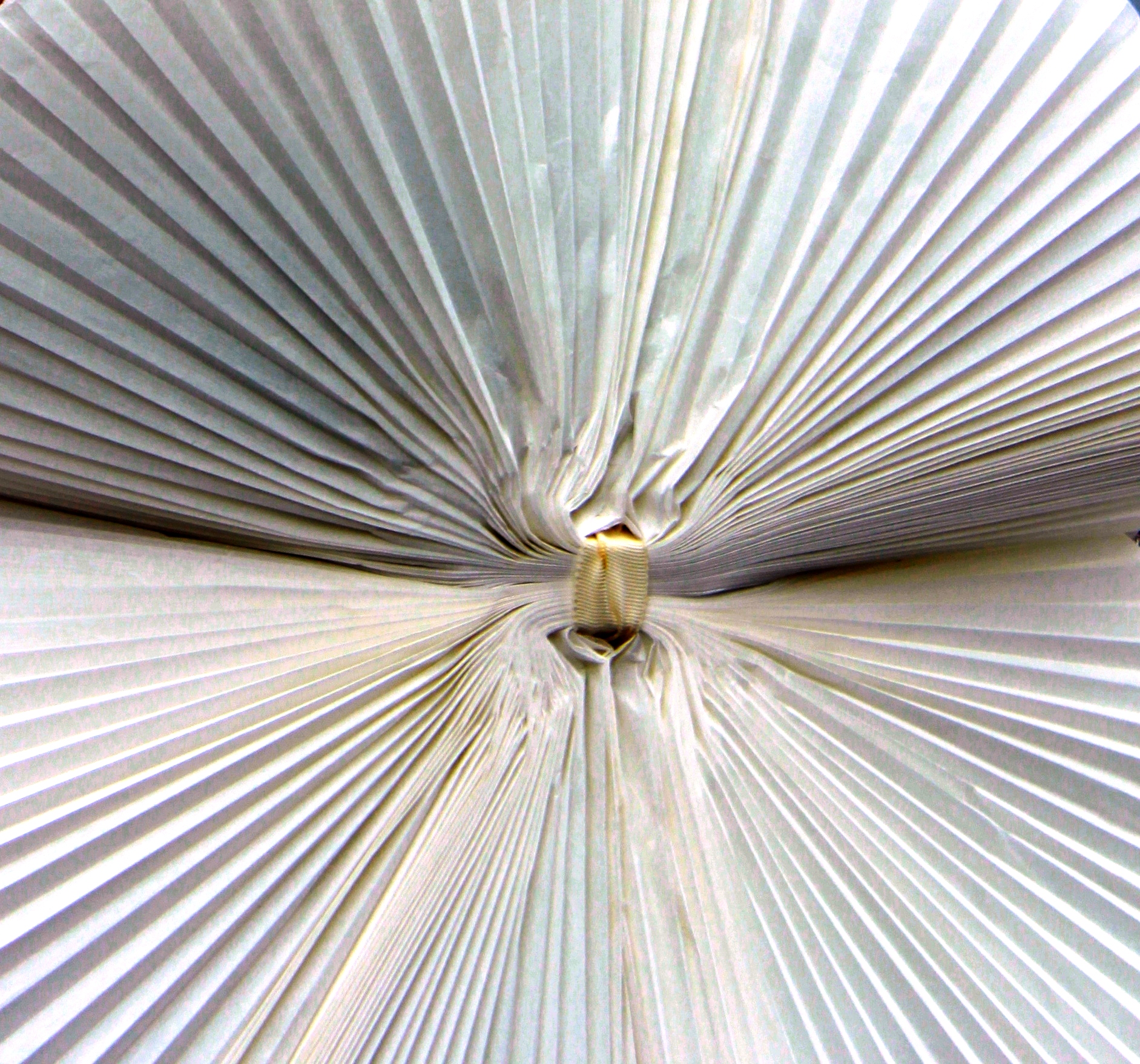 Charlotte Newson Visual Artist Paper Bed Installation