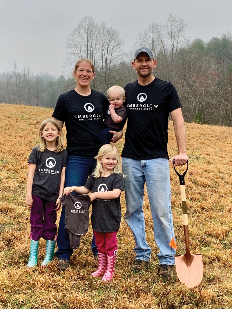 Inside Emberglow Outdoor Resort, a New Lake LureArea Campsite
