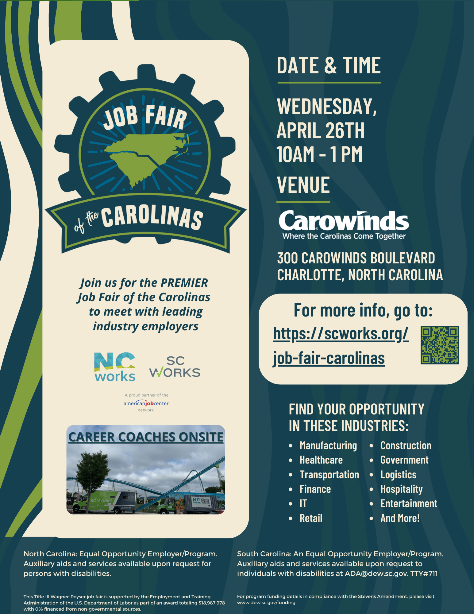 Job Fair of the Carolinas Charlotte Works
