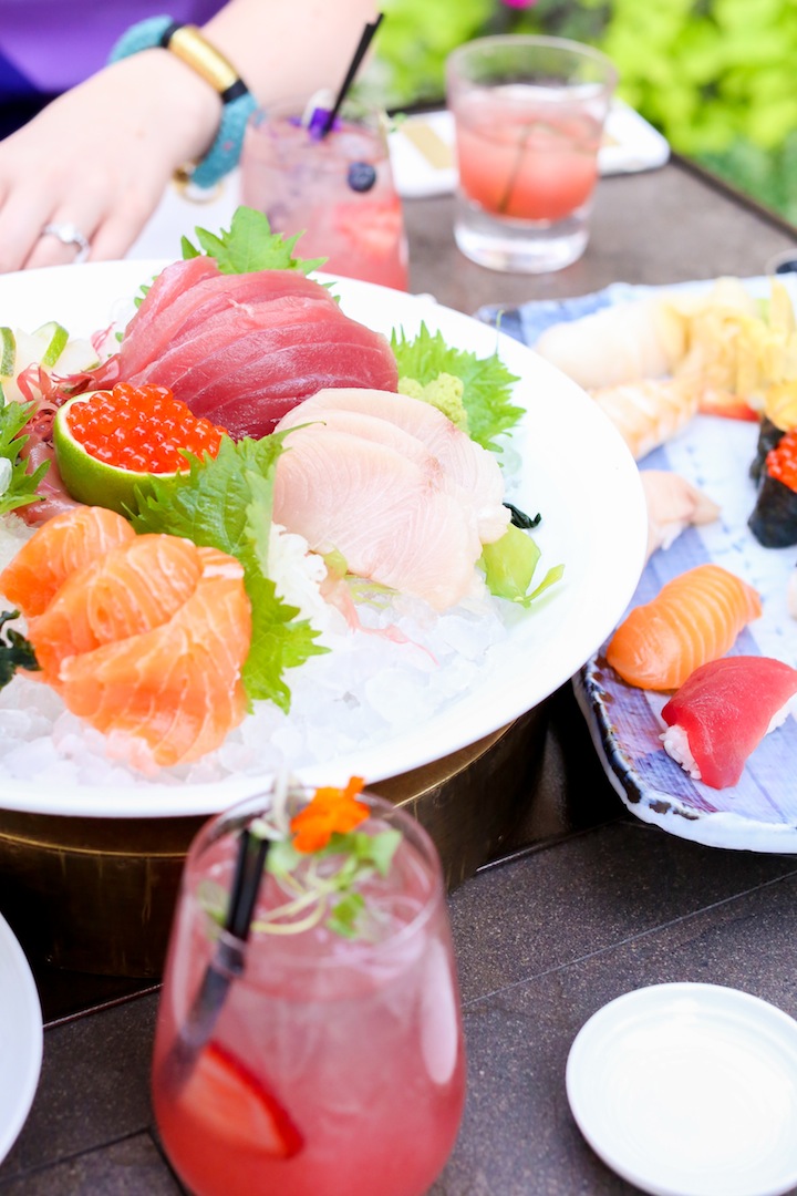 chicago gems rooftop sushi at nomi. Charmingly Styled