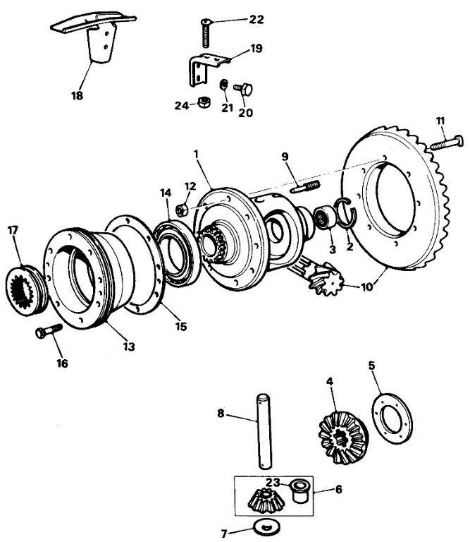 ATJ2101 NEEDLE ROLLER BEARING Charnleys Tractor Parts