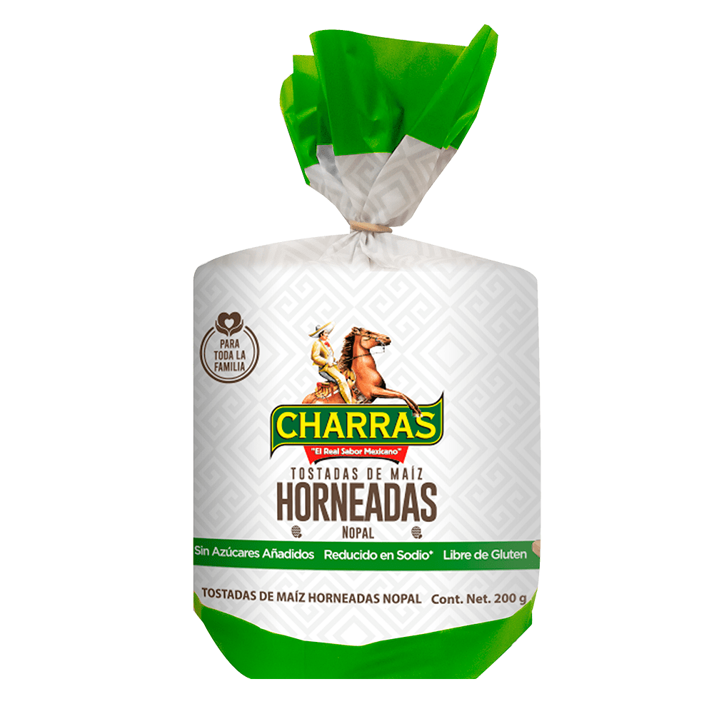 Tostadas Charras Somos el Real Sabor Mexicano.