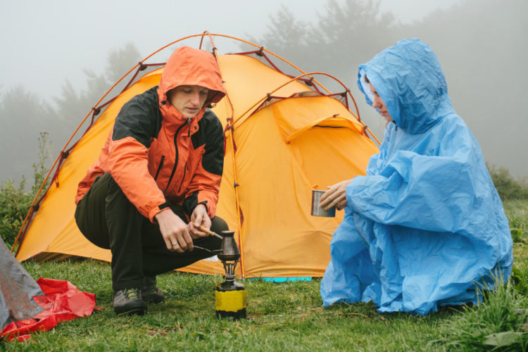 Camping In the Rain A Survival Guide Chart Attack