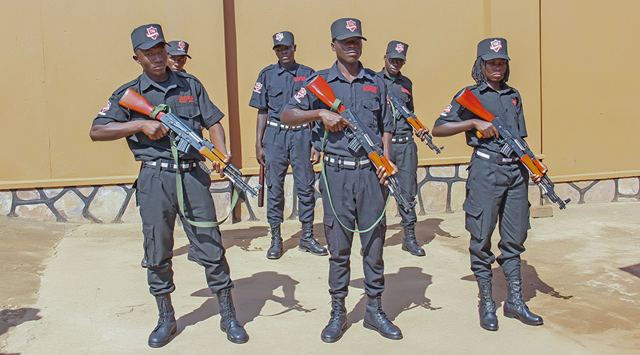 Security guards in Uganda Chartered Security Group