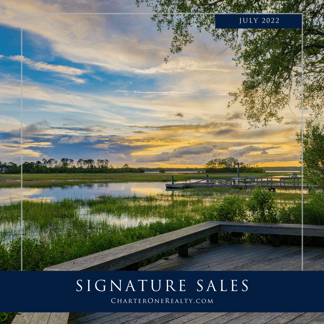 Signature Sales, July 2022 Charter One Realty
