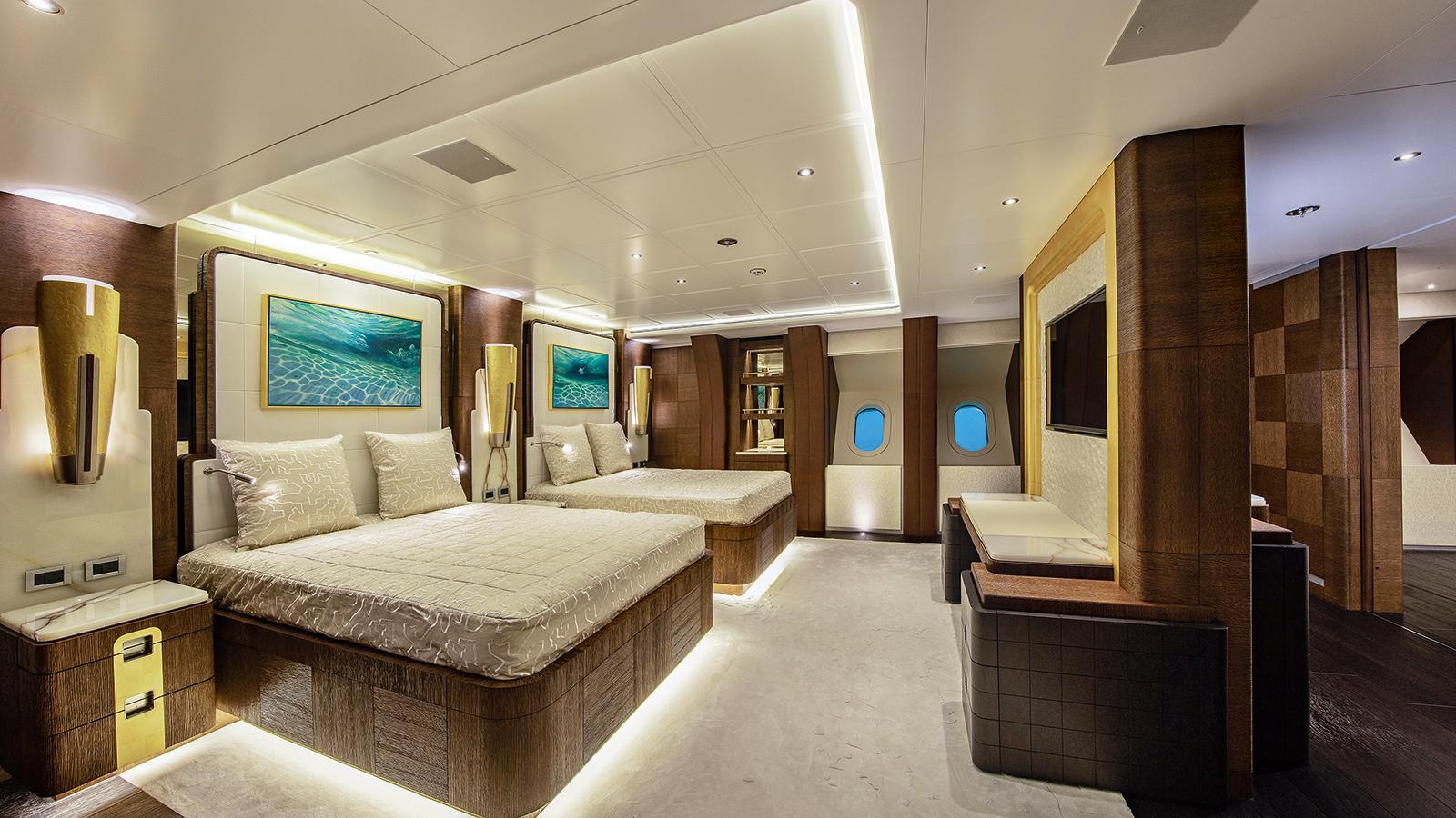 White Rabbit twin cabin — Yacht Charter & Superyacht News