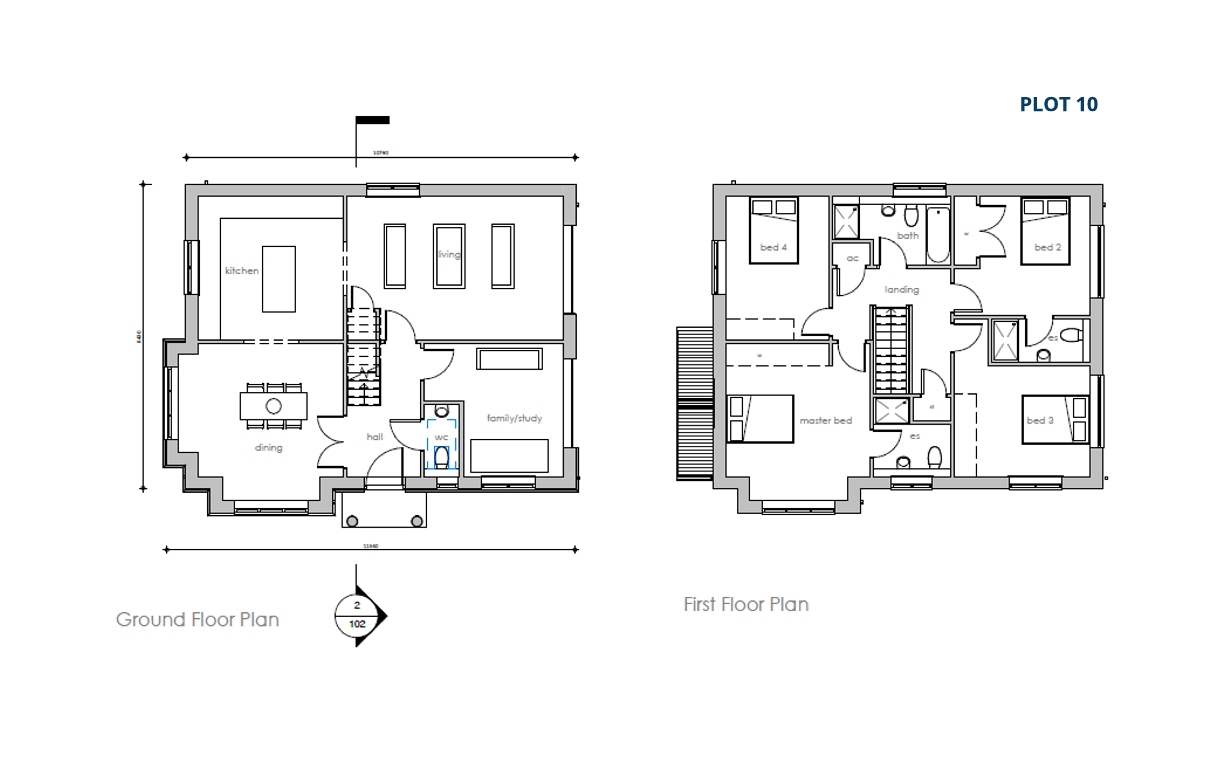 Whyteleafe Road, Caterham Floor Plans Chartwell Land & New Homes