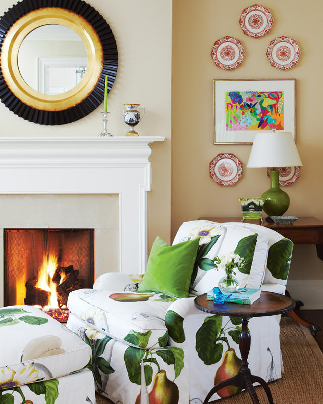 How to decorate your home with prints, colour and family treasures