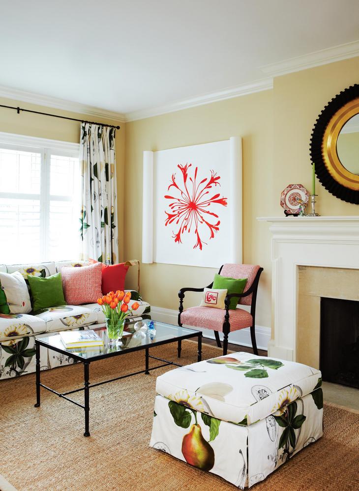 How to decorate your home with prints, colour and family treasures