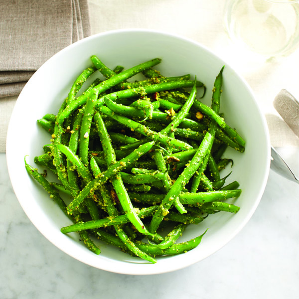 Green beans with pistachios pesto recipe Chatelaine