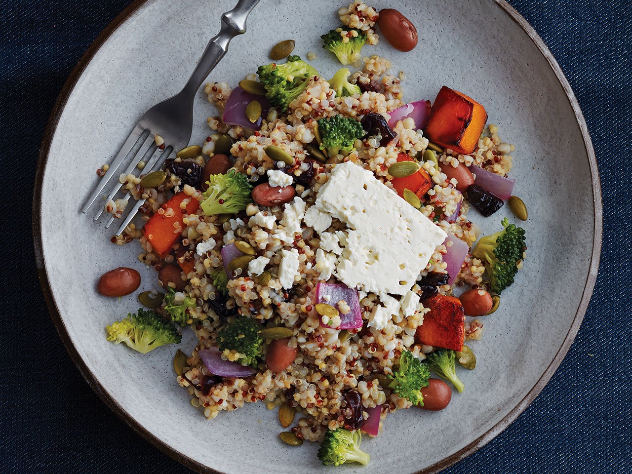Squash and pumpkin seed power salad recipe Chatelaine