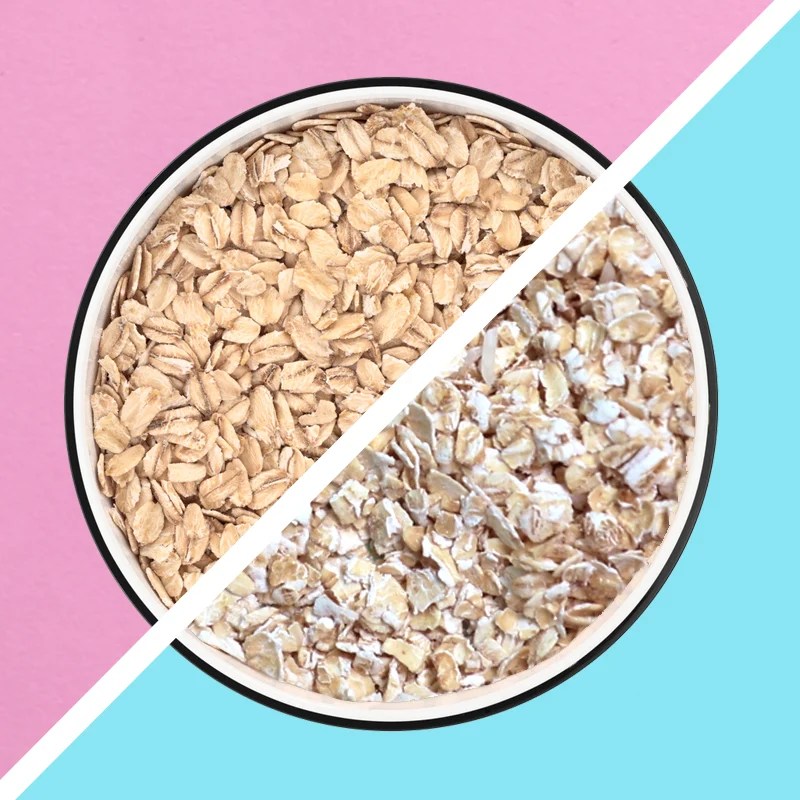 Pantry 101 Quick oats vs. large flake oats