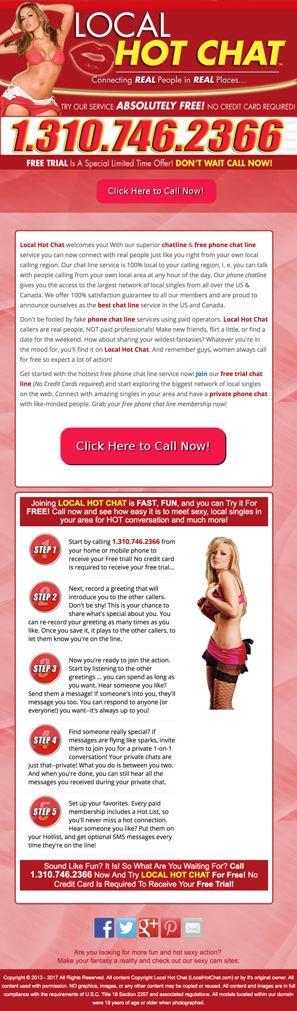 List of 15 chat lines for phone dating. Social ChatLines