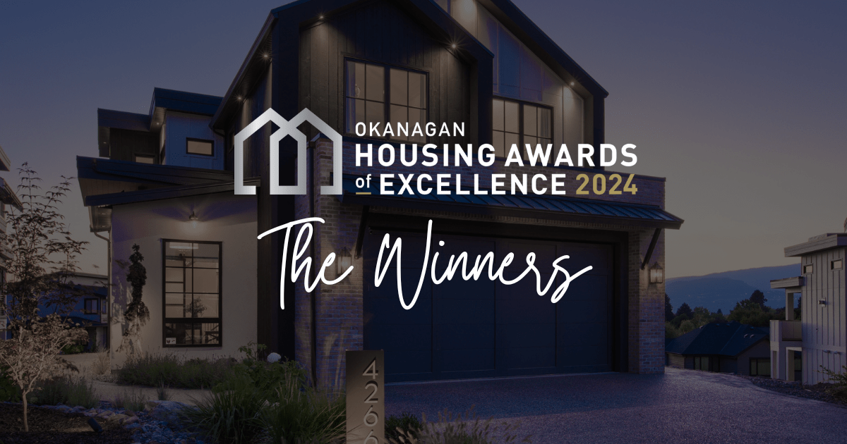 2024 Okanagan Housing Awards of Excellence Winners