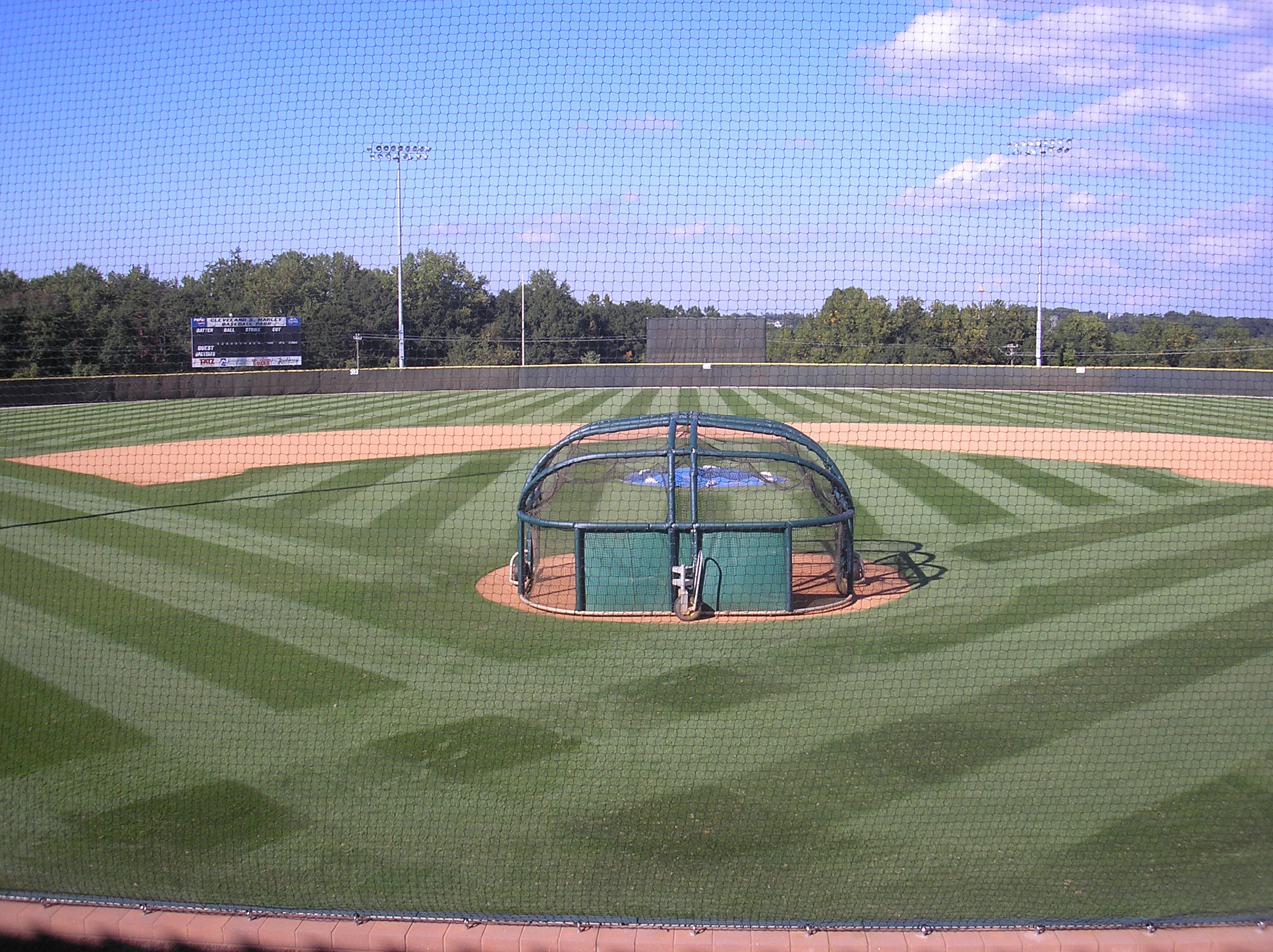 CAG100 Professional Non Folding Batting Cage Turtle C & H Baseball